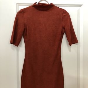 Mid Sleeve Fitted Dress